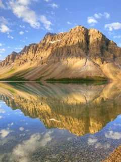 красота, природа, пейзаж, берег, горы, озеро, отражение, камни