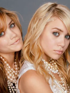 девушки, olsen, twins, сестры
