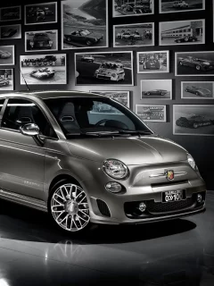 abarth, фиат, стена с фотографиями, ретро, fiat, da zero a cento, 500