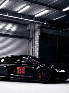 audi, black, sport, r8, tuning, v10