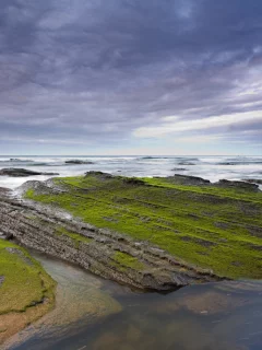 море, небо, камни