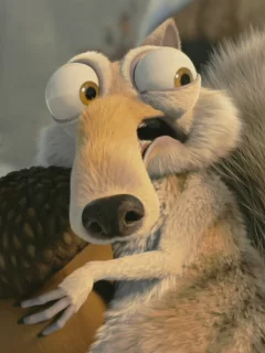 белка, ice age, ледниковый период