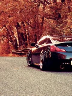 g37, infiniti, осень