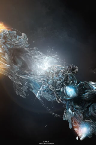 холод, огонь, icarus