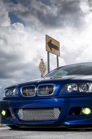 m3, небо, florida, дорога, облака, bmw, miami