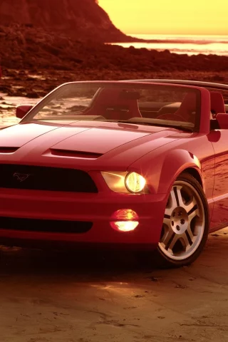 mustang gt, 2003, convertible concept