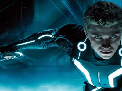 tron, кино, диск, гаррет хедлунд, трон, сэм флинн