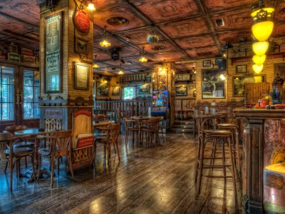 hdr, стиль, фары, бар