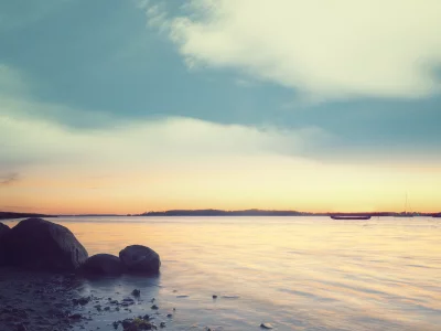 sea, закат, nature, небо, берег, clouds, water, яхта, sky, природа, море, облака, rocks, landscape, вода, 1920x1080, камни, shore, пейзаж, sunset, yacht