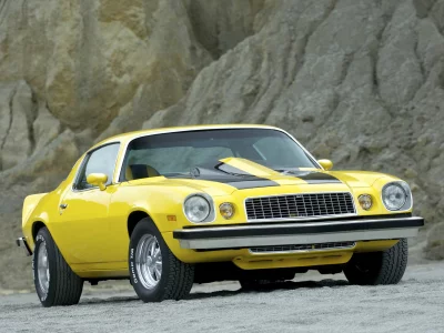 шевроле.камаро, camaro, желтый, 1974, мускул кар, chevrolet, muscle car, классика