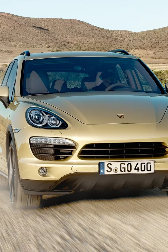 (958), porsche, s, gold, пустыня, холмы, порше, cayenne, кайен