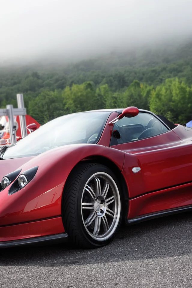 pagani zonda, авто обои, супер кар
