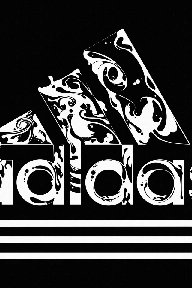 фирма, логотип, adidas