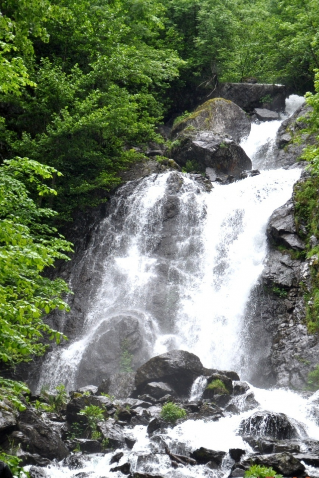 Молочный водопад абхазия фото