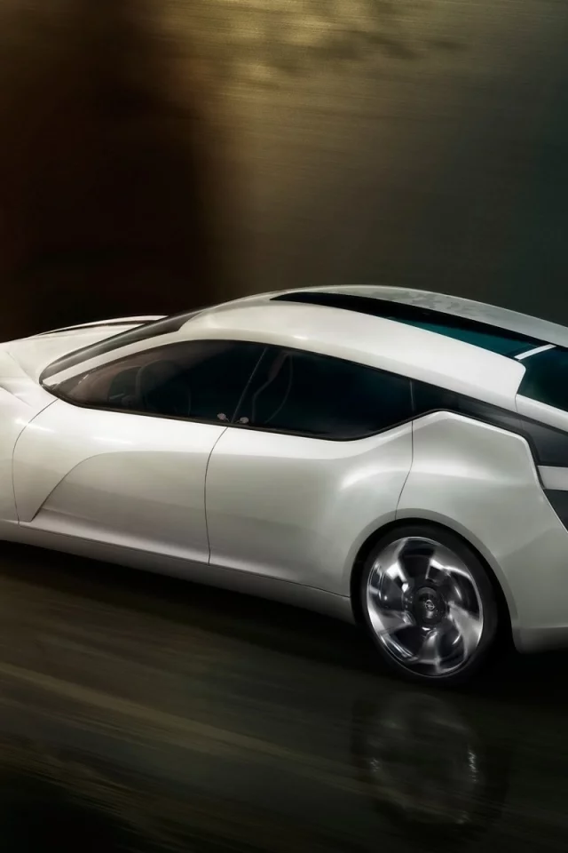 размытие, скорость, flextreme gt e, автомобиль, opel