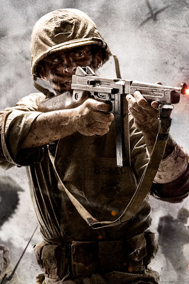танк, world at war, томпсон, call of duty, стрельба, thompson, солдат, вторая мировая война