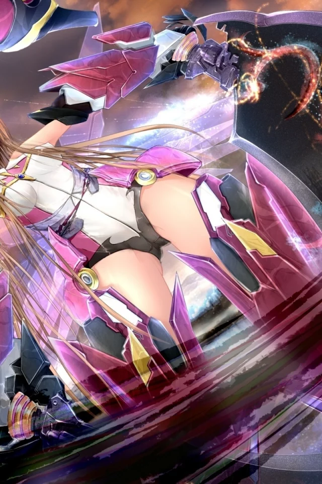 lin yin, аниме, девушка, доспех, infinite stratos