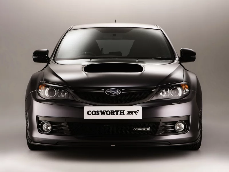 auto, subaru cosworth impreza