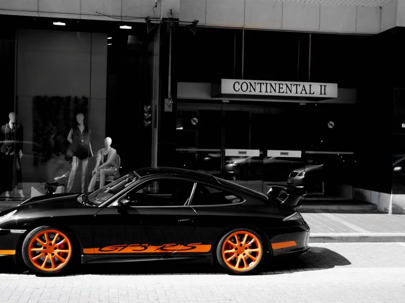 стиль, porshe, спорт кар