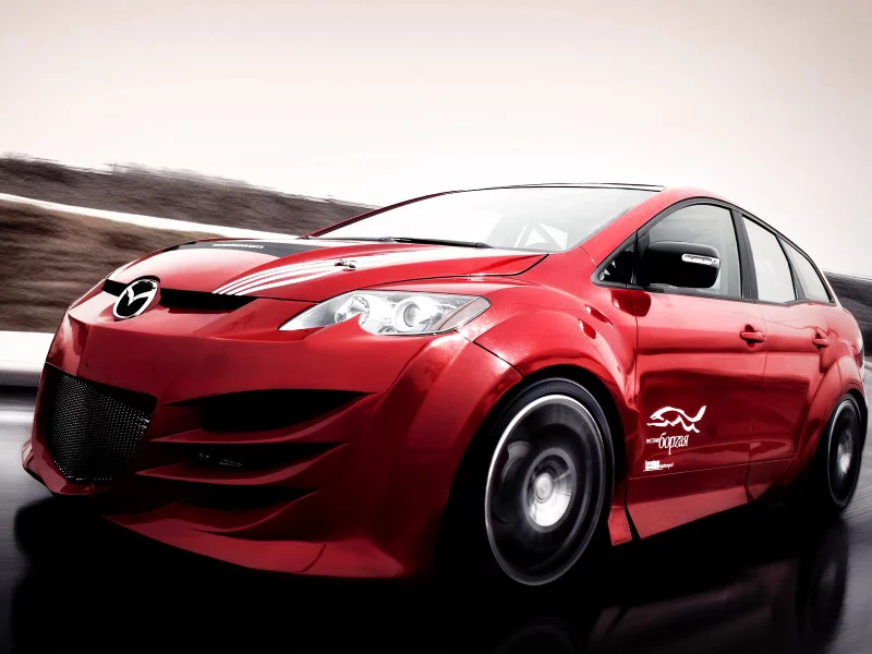 драйв, kesselman motorsport mazda cx-7, скорость, тачка, трасса