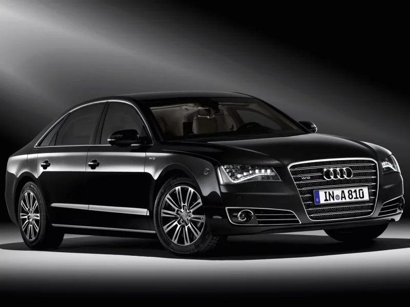 w12, ауди, черная, security, a8, audi, а8