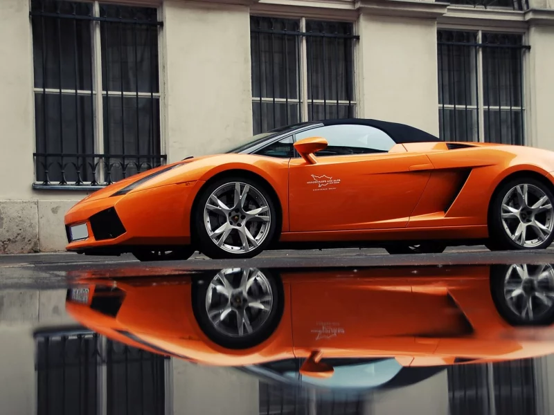 lamborghini, spyder, gallardo