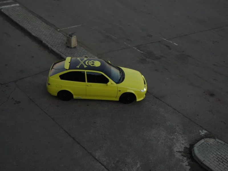 lada, car, тазик