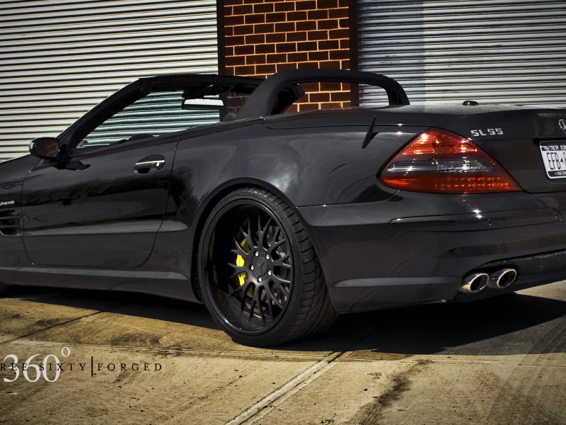 sl55, coupe, amg, mercedes, 360 forged, v8 kompressor