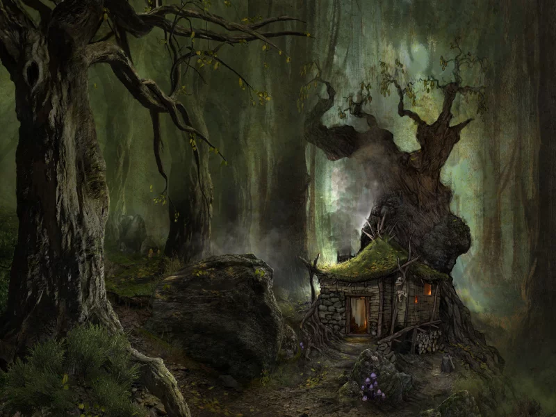 arcania gothic 4, лес, пейзаж, природа