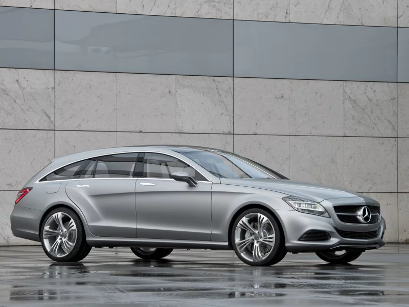 машина, car, mercedes-benz cls shooting break concept