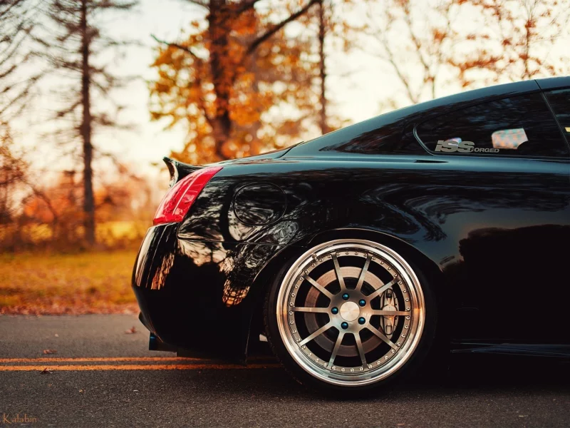 infiniti, машина, инфинити, g37, tuning, черная, car, сзади, wheel