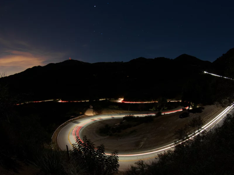 usa, mulholland canyon, malibu california