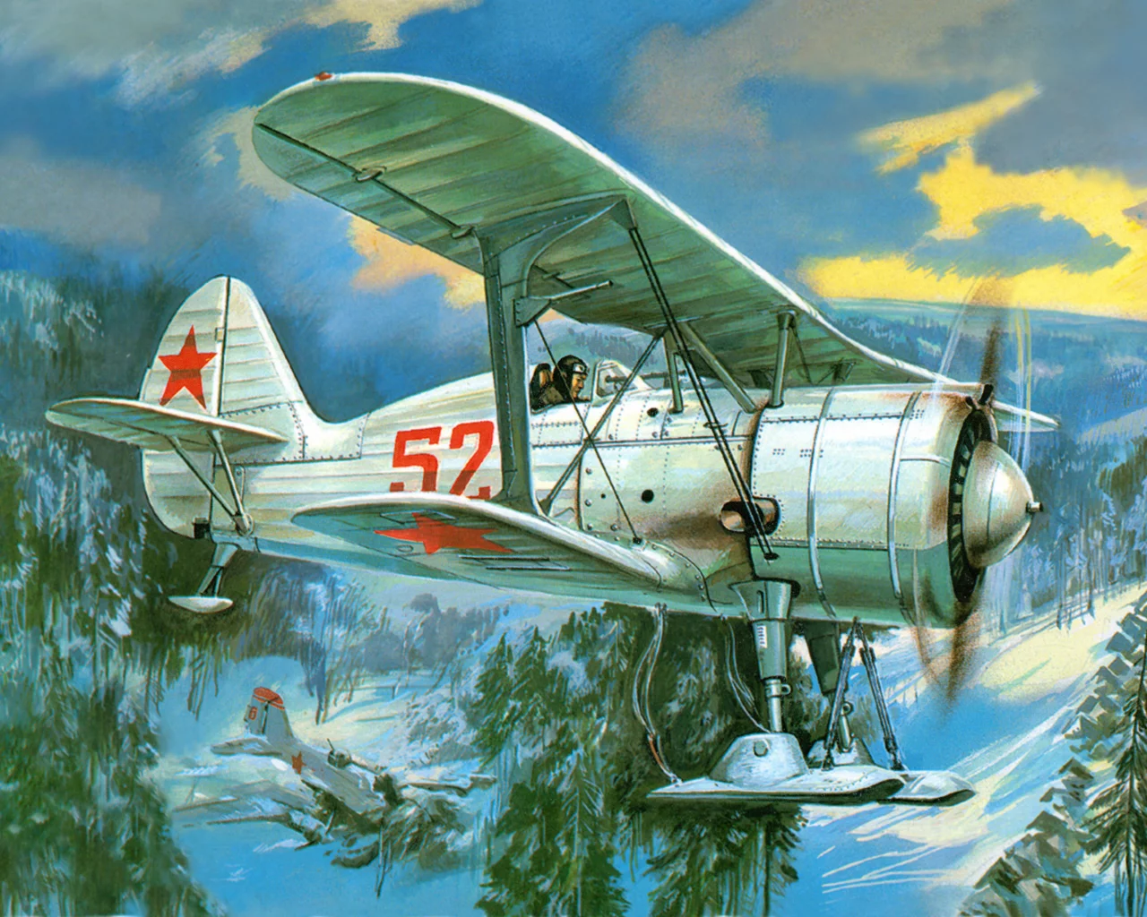 и - 15 бис, советский, арт, одномоторный