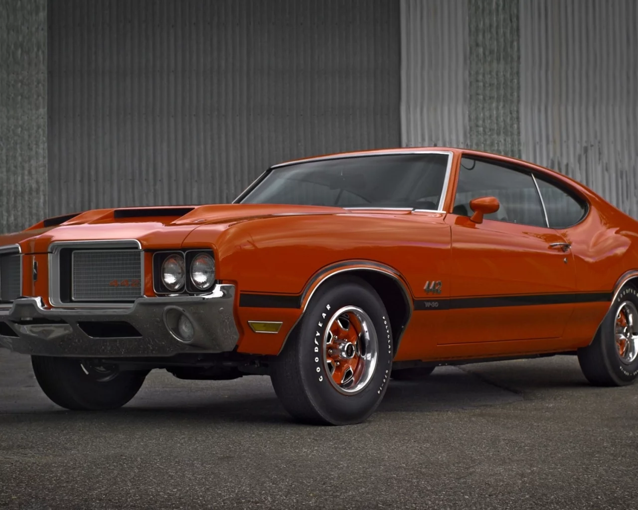 holiday, купе, олдсмобиль, coupe, 1972, 442, oldsmobile, кутласс, cutlass