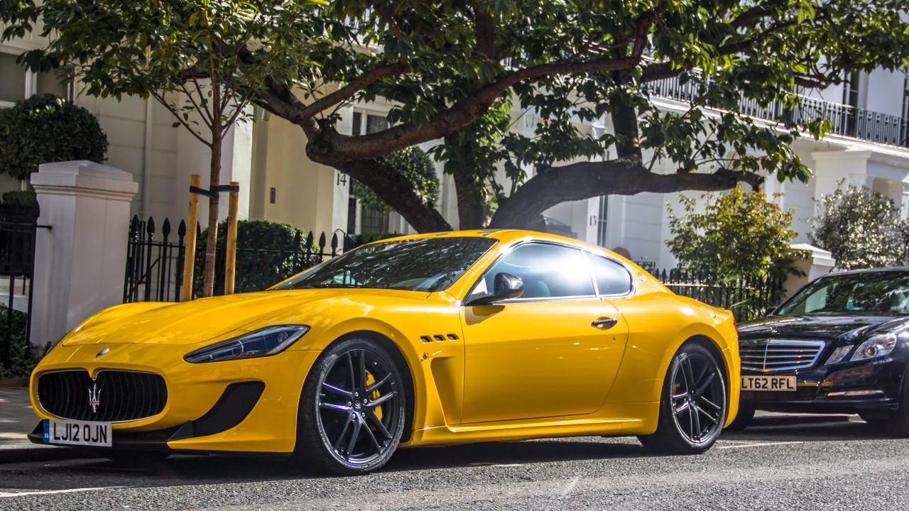 грантуризмо, granturismo, мазерати, maserati, yellow, суперкар