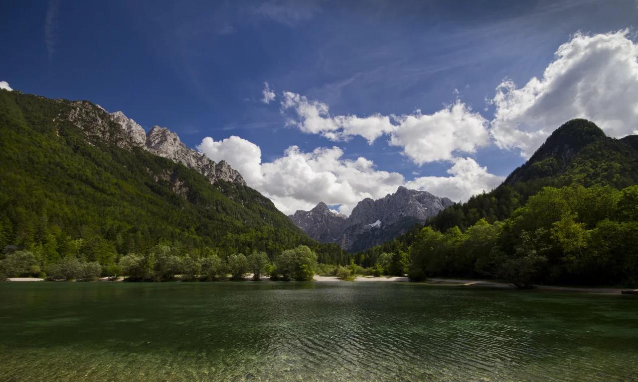 slovenia, lake jasna, озеро, kranjska gora, краньска-гора, словения