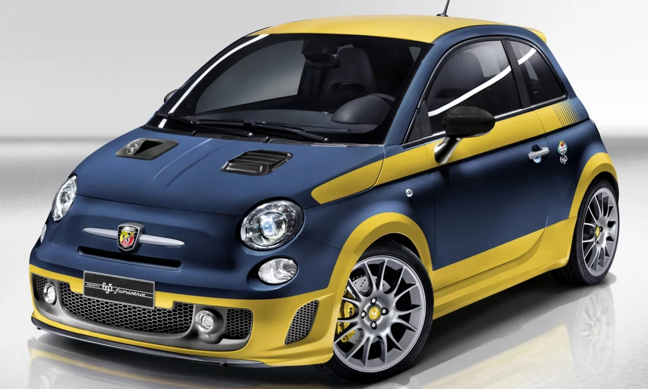 695, fuori serie, синий, фиат, abarth, передок, fiat, абарт, хетчбек