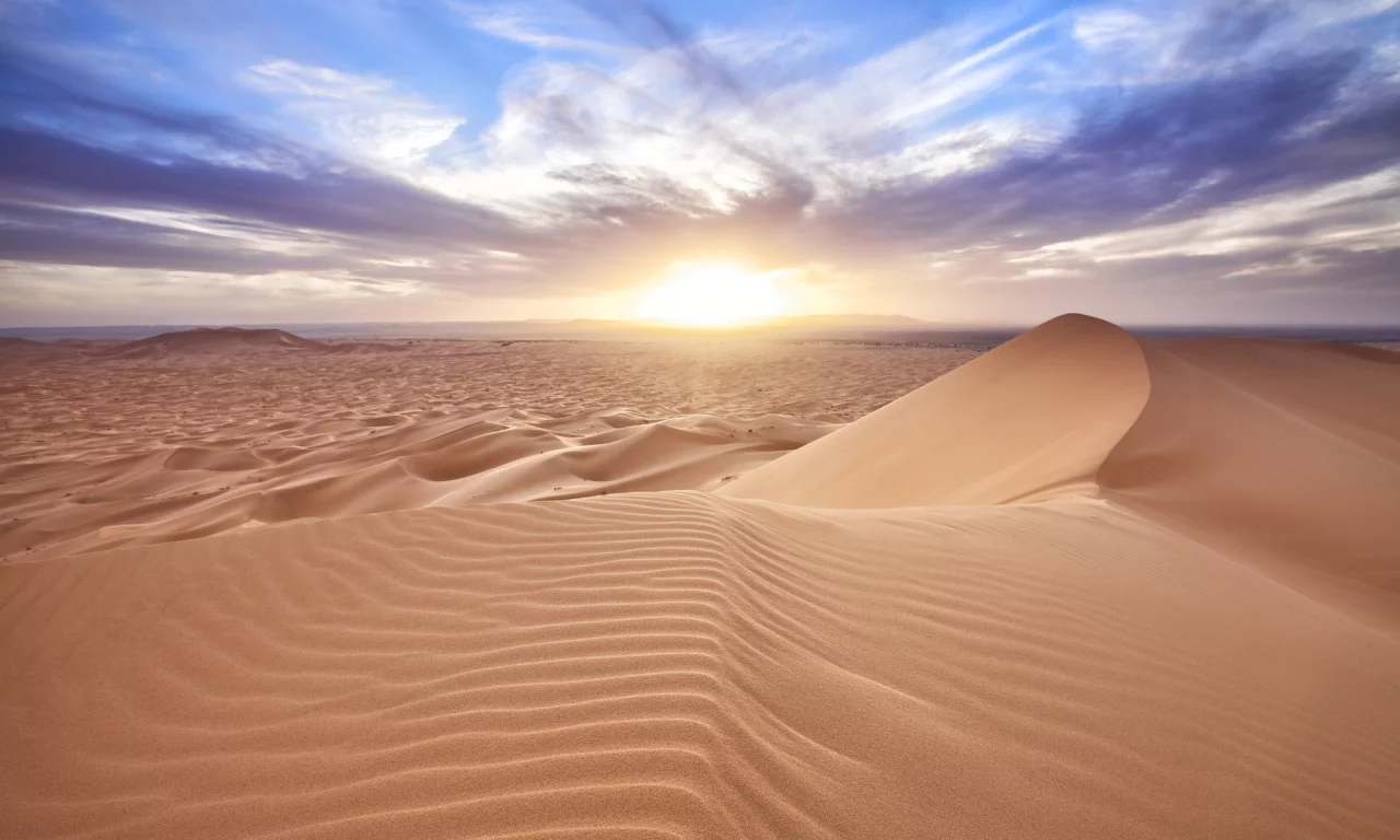 пески, er rachidia, дюны, merzouga, morocco, пустыня, солнце, тучи