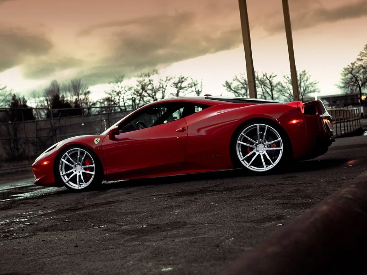 профиль, диски, феррари, ferrari, 458 italia, wheels, италия, red, sky