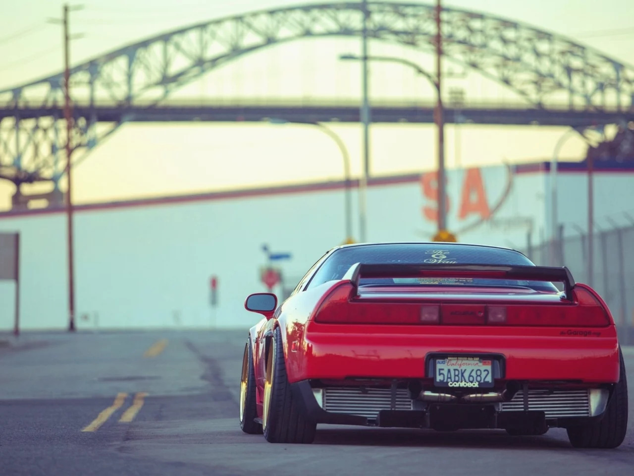 desktop, wallpapers, red, nsx, car, automobile, jdm, автомобиль, acura, tuning