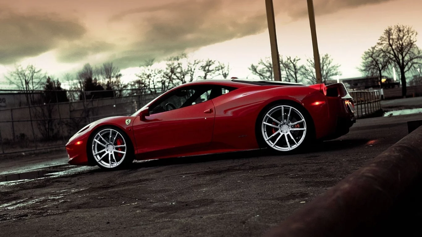 профиль, диски, феррари, ferrari, 458 italia, wheels, италия, red, sky