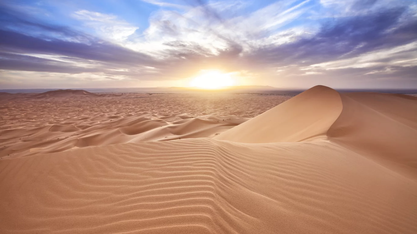пески, er rachidia, дюны, merzouga, morocco, пустыня, солнце, тучи