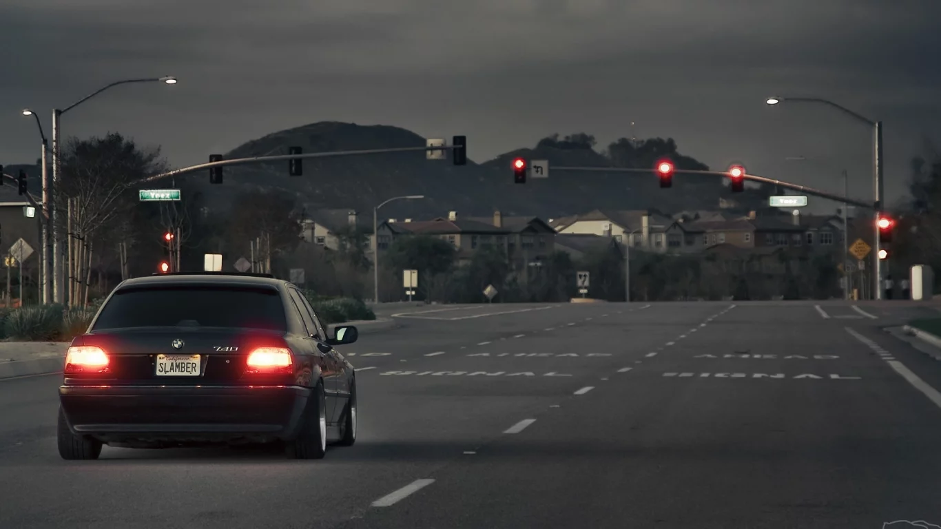 семёрка, bmw 740, дорога, диски, e38, бумер, dylan leff, тюнинг, bumer