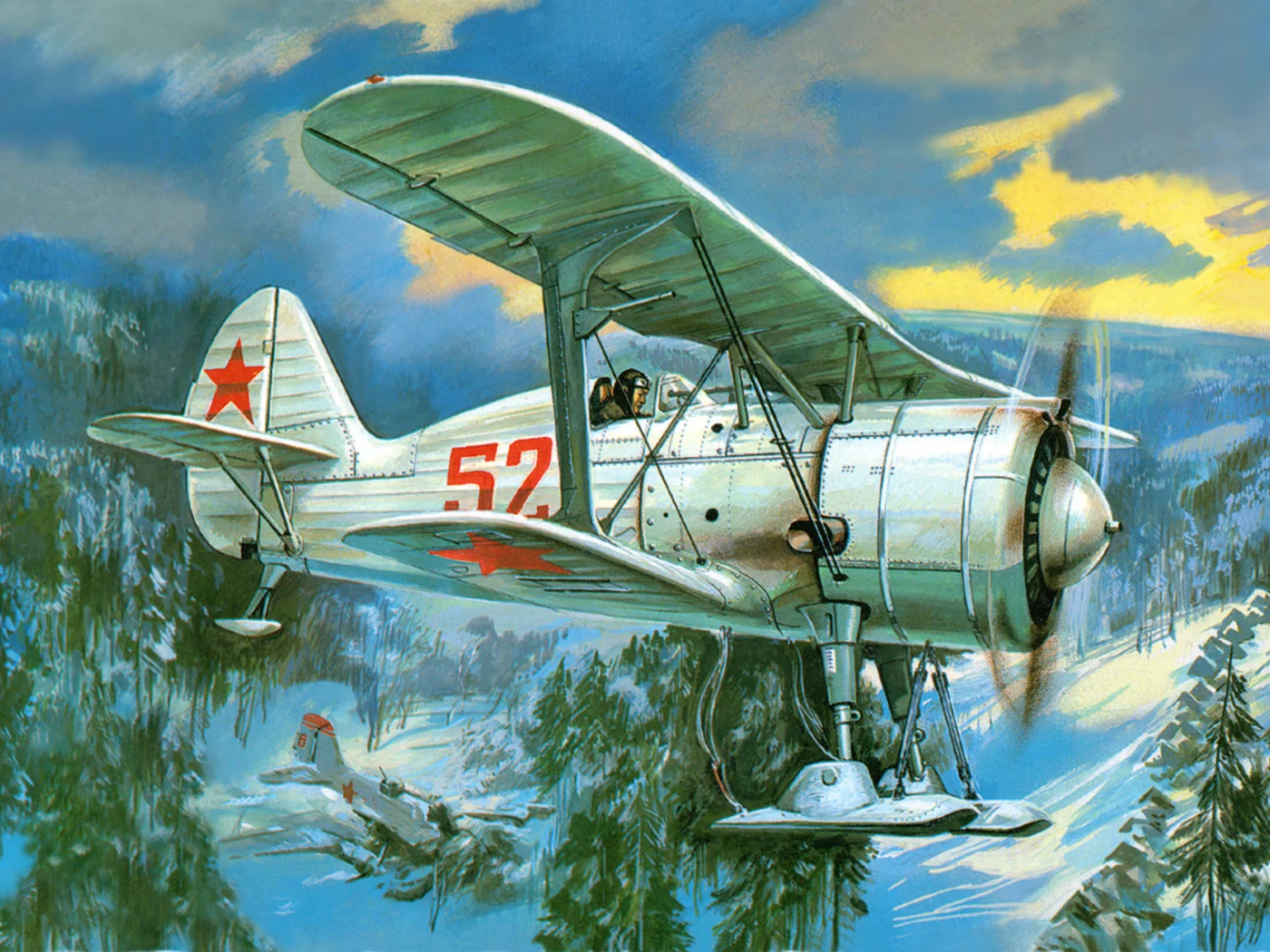 и - 15 бис, советский, арт, одномоторный