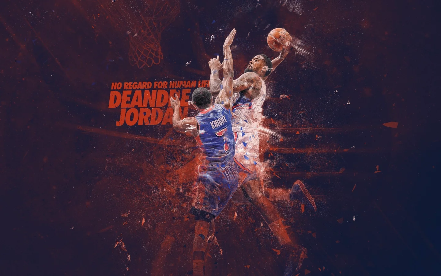 деандре джордан, los angeles, deandre jordan, brandon knight, брэндон найт