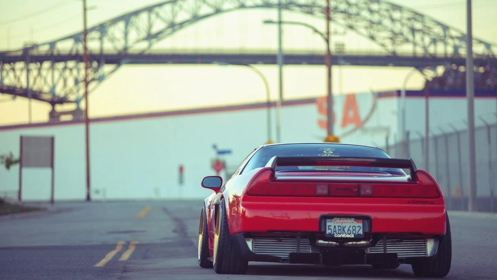 desktop, wallpapers, red, nsx, car, automobile, jdm, автомобиль, acura, tuning