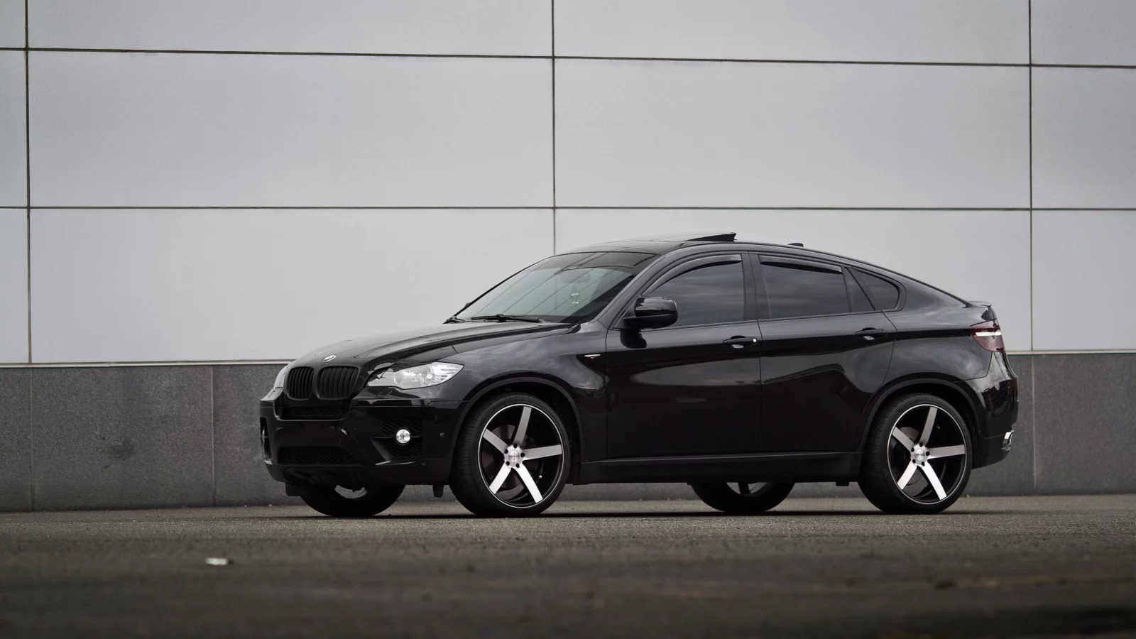 бмв икс шесть, tuning, диски, vossen, джип, черный, bmw x6