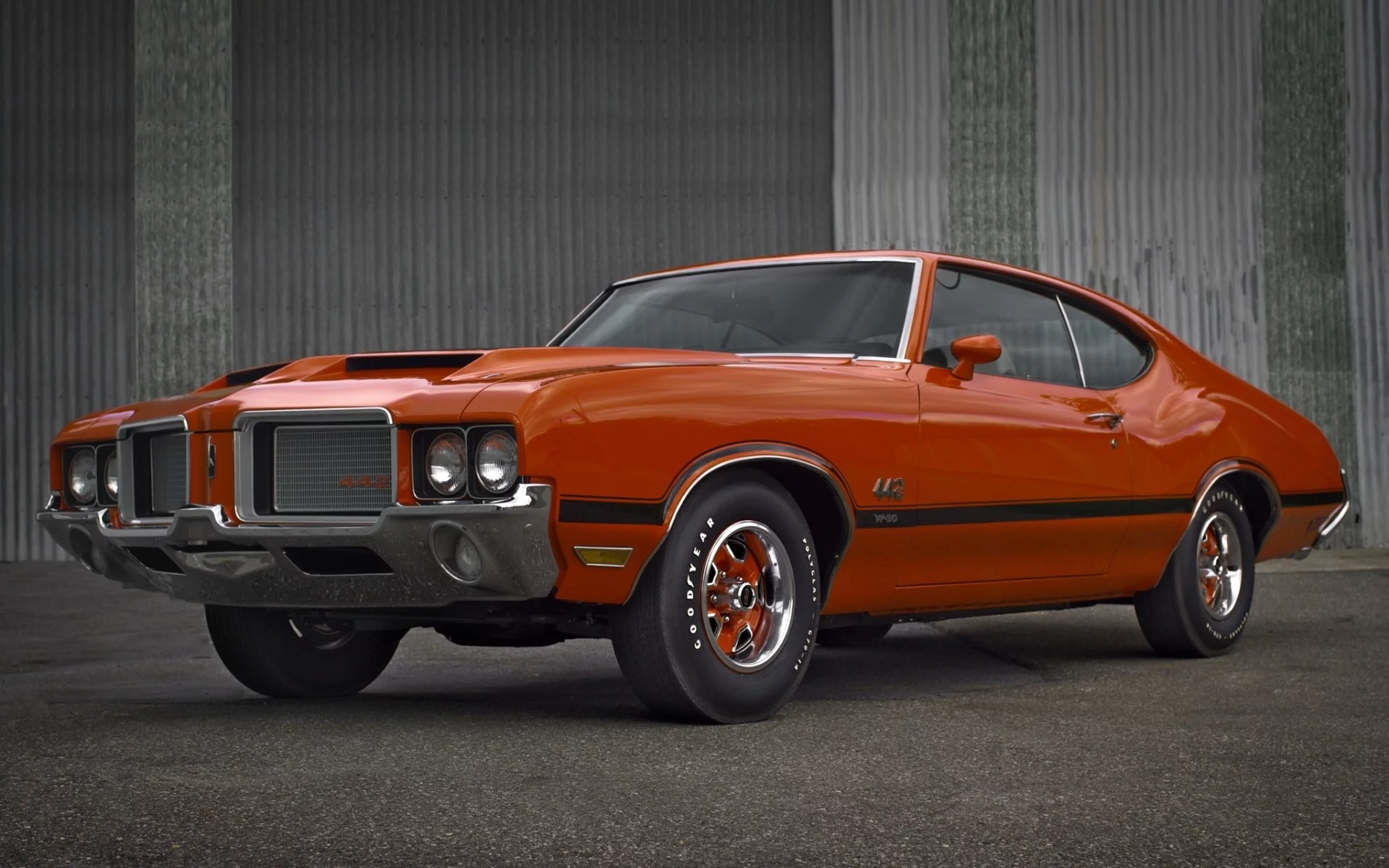 holiday, купе, олдсмобиль, coupe, 1972, 442, oldsmobile, кутласс, cutlass