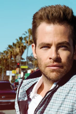 мужчина, chris pine, актер