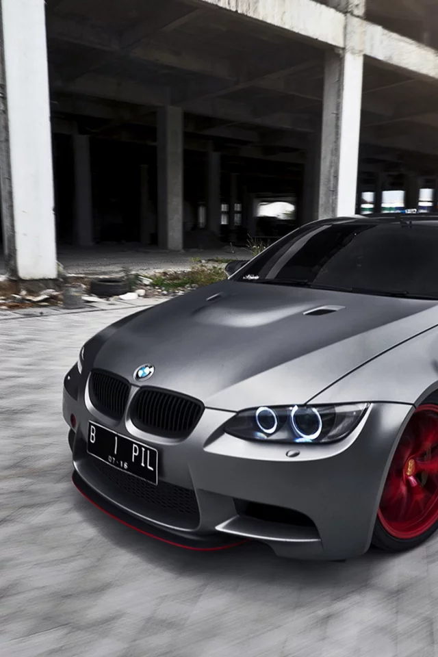 bmw, передок, бмв, m3, серый, bbs, тюнинг